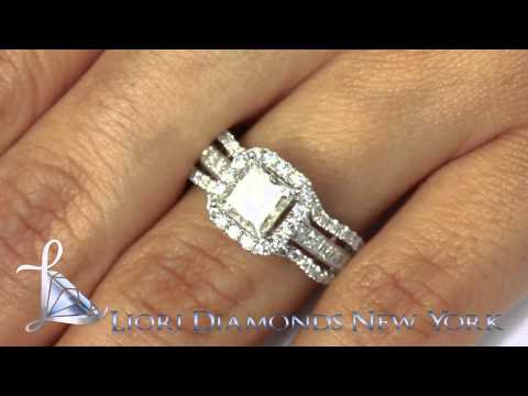 ER-SOLD-100 - 2.57 Carat H-VS2 Princess Cut Natural Diamond Engagement Ring 18k Vintage Style