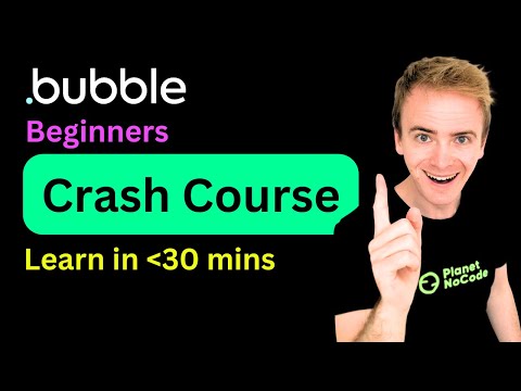 Ultimate Beginner Guide to Bubble.io & No Code Development thumbnail