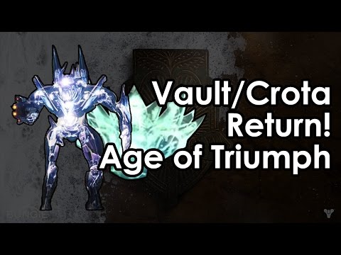Destiny Rise of Iron: Vault of Glass & Crota's End Return, Record Book Revealed - Age of Triumph