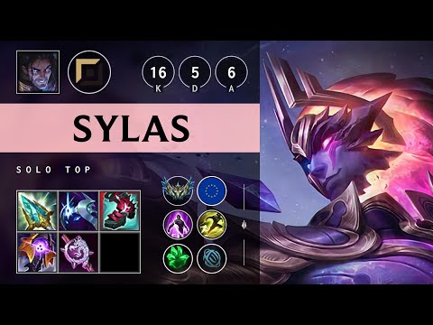 Sylas Top vs Gnar - EUW Challenger Patch 25.08