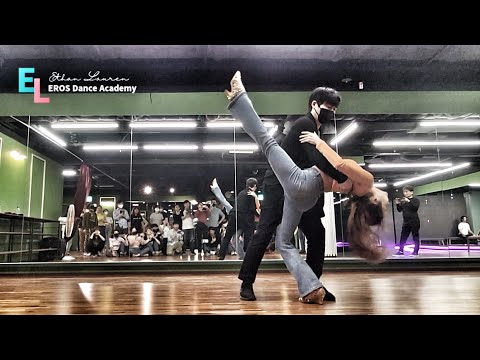 DJ Clau feat. Pablo Dazán - Por el Resto de Tu Vida | Ethan y Lauren Bachata Workshop | 에단 로렌 바차타