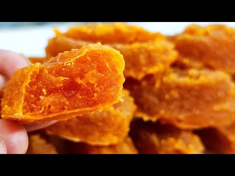 DOCE de ABÓBORA CRISTALIZADO por fora e muito CREMOSO POR DENTRO