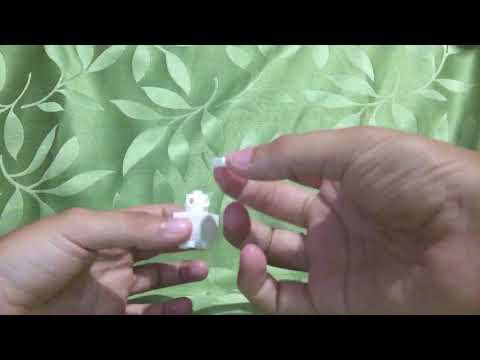 Как сделать снеговика из игры Майнкрафт из Лего!