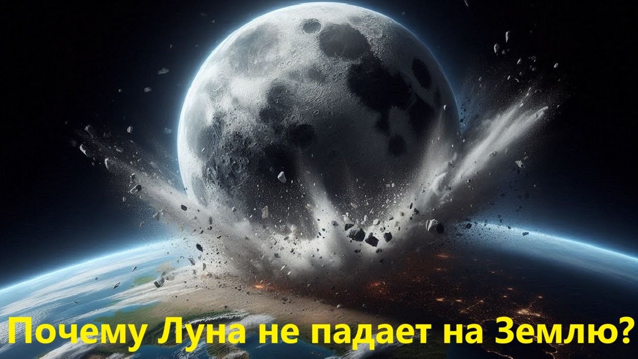 Почему Луна не падает на Землю?