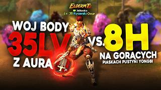 Miniaturka - Metin2 ElderMT2 #11 - NOWA SERIA | Woj 35lvl z Aurą P VS TEST ZAROBKU po 8H | PUSTYNIA YONGBI