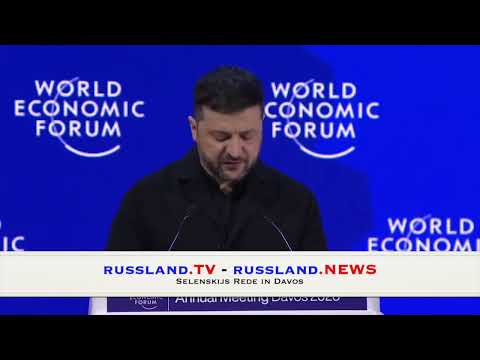 Selenskijs Rede in Davos