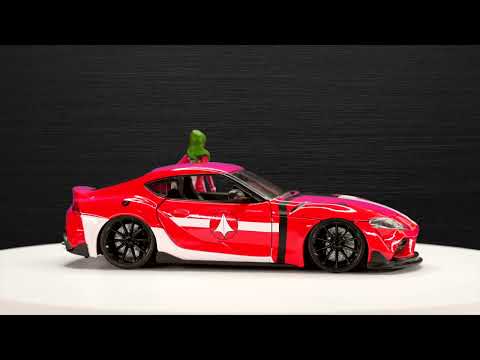 Машина металлическая Jada Роботех Тойота Супра с фигуркой Мирии Стерлинг 1:24 (253255053)