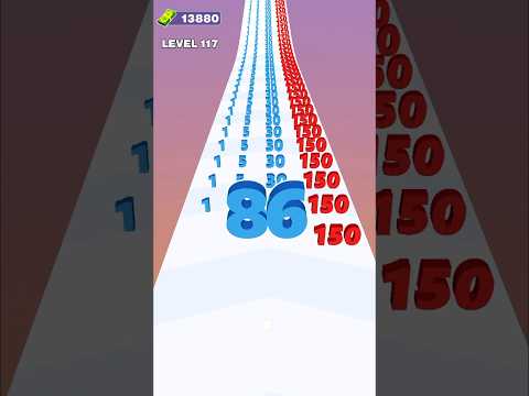Max Out in Number Stack 3D Run! Math Meets Fun in This Number Master Game!