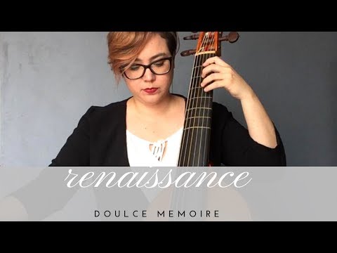 Sandrin - Doulce memoire (Renaissance chanson on the viola da gamba)
