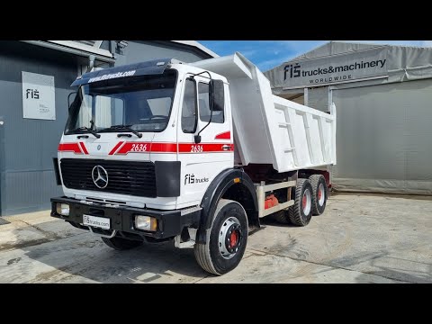MERCEDES BENZ 2636 K  6x4 meiller tipper - FIŠ TRUCKS SLOVENIA