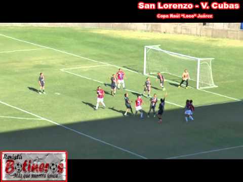 San Lorenzo de Alem - Villa Cubas (Copa Raúl "Loco" Juárez