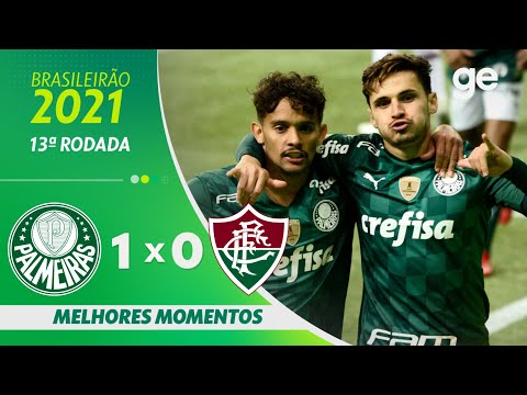 PALMEIRAS 1 X 0 FLUMINENSE | MELHORES MOMENTOS | 13ª RODADA BRASILEIRÃO 2021 | ge.globo