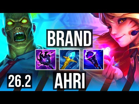 BRAND vs AHRI (MID) | EUW Grandmaster | 26.2