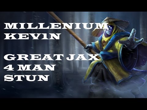 MIL Kev1n Great Jax 4 man stun - MIL vs GMB - EU LCS Summer Split 2014