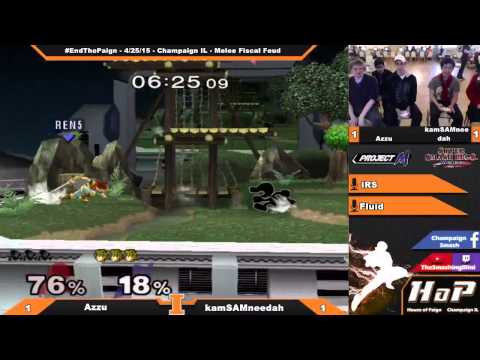 [End the Paign] Azzu (G&W) vs kamSAMneedah (Roy) Melee Match