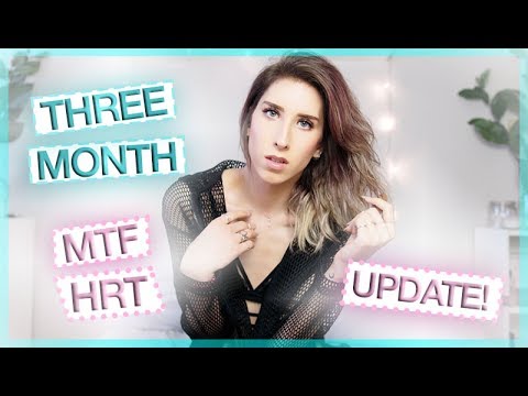 TRANSGENDER MTF | HRT UPDATE | 3 MONTHS