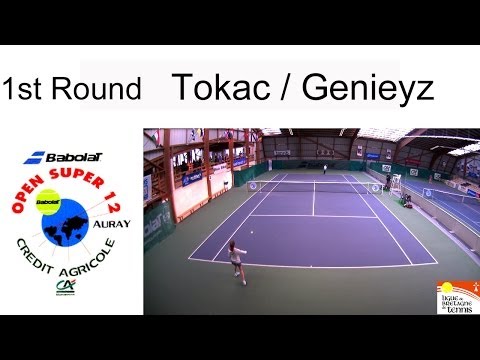 Victory of Tokac (TUR) over Genieyz (FRA) 6/2-6/0 - Open Super 12 Tennis Girls 1st Round