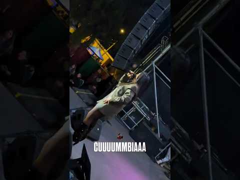 CUMBIAAA en Hipolito Yrigoyen con ANGELA LEIVA 👑 SALTA 🇦🇷