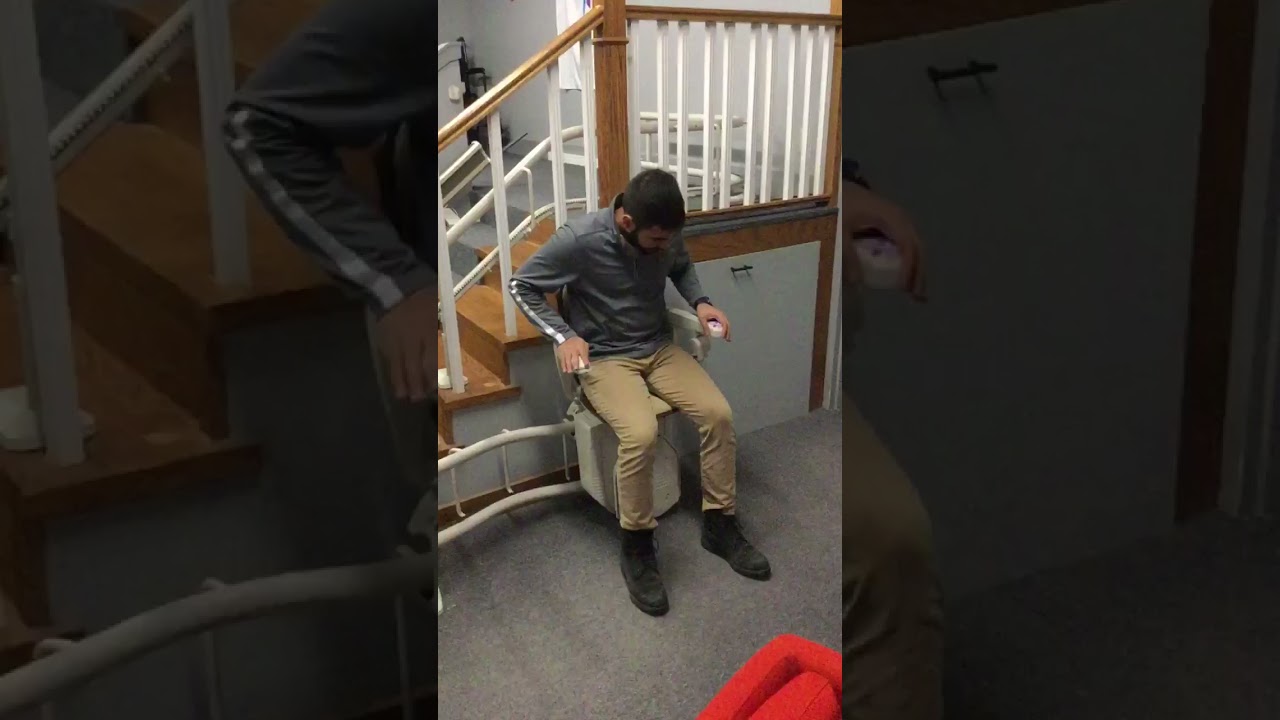 Stannah Siena 260 curved stairlift