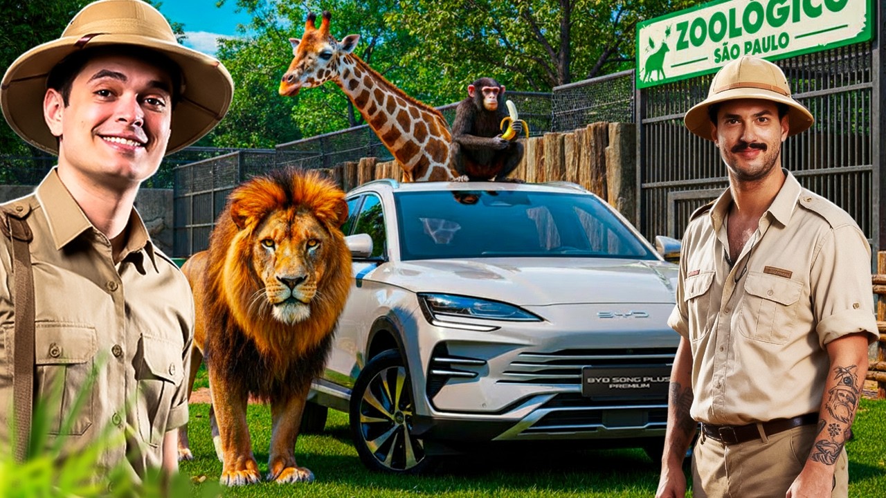 Fomos ao ZOOLÓGICO de BYD e filmamos um ANIMAL RARÍSSIMO