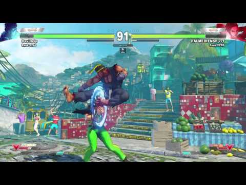 Street Fighter V Beta: Davidvip (Ryu) vs. Palmeirense_crt (Laura)