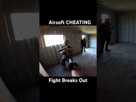 Airsoft CHEATING Fights Breaks Out #airsoft