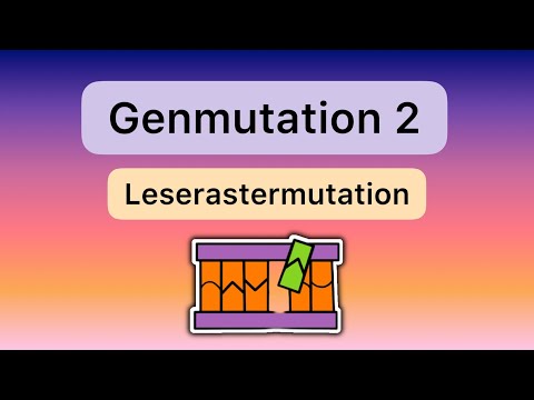Genmutation TEIL 2: Leserastermutation