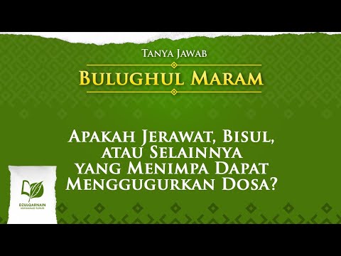 Apakah Jerawat, Bisul, atau Selainnya yang Menimpa Dapat Menggugurkan Dosa?