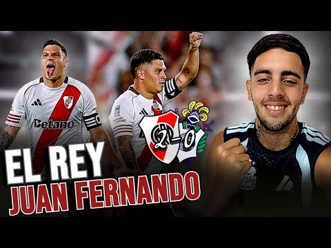 👑 EL REY JUAN FERNANDO | ⚽ RIVER PLATE 2-0 GIMNASIA LP - Análisis del partido