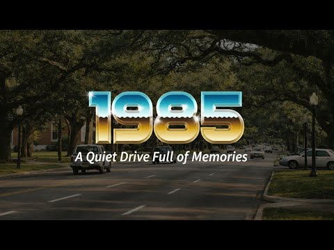 ZURÜCK NACH 1985 — Eine stille Fahrt voller Erinnerungen // Nostalgie • Dreamwave • Vaporwave Mix