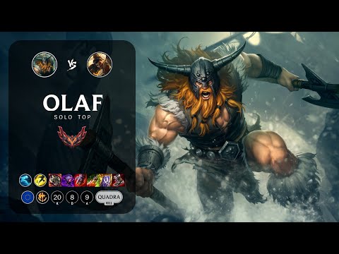 Olaf Top vs Akshan - EUW Grandmaster Patch 13.5