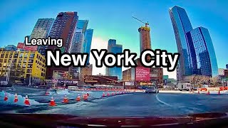 Leaving New York City | Driving Manhattan HD