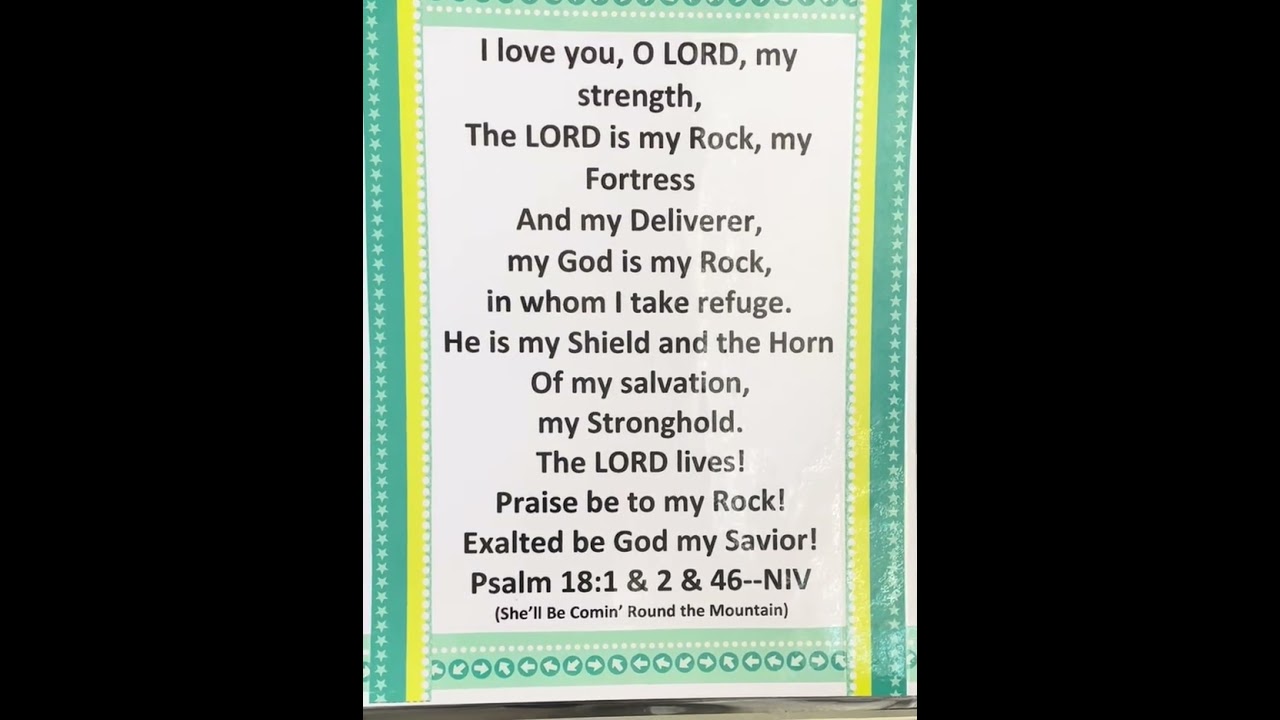 Psalm 18:1-2,46