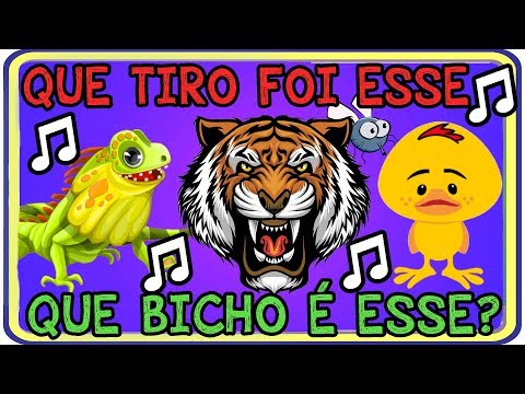 QUE TIRO FOI ESSE? Paródia QUE BICHO É ESSE? - MÚSICA INFANTIL
