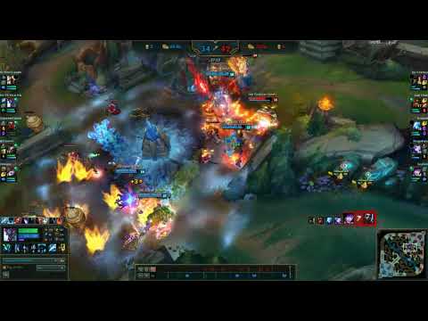 FUCKING INSANE GAME DECIIDING FULL TANK TRUNDLE TEAMFIGHT!! MUST WATCH!!!