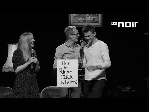 Judith Holofernes und Daniel Stoyanov (Malky) in "Das total verrückte Zitateraten"