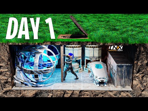 Dominating the Server by Claiming the Most Overpowered Hidden Bunker Cave! - ARK PvP (INX Duos)