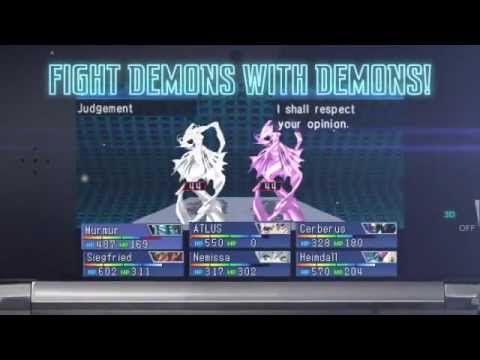 Shin Megami Tensei: Devil Summoner: Soul Hackers (3DS) Gameplay Trailer