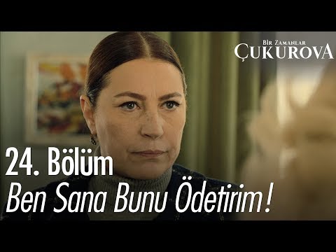 Hünkar, Şermin'e hesap soruyor! - Bir Zamanlar Çukurova 24. Bölüm