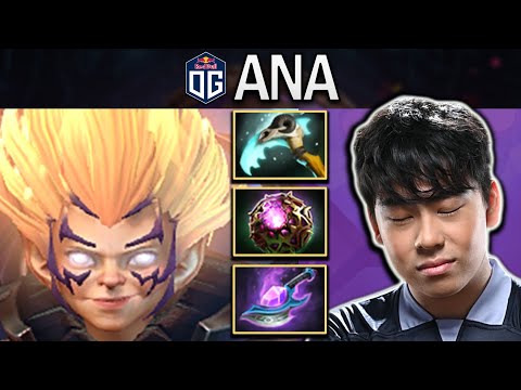 OG.ANA SMURF INVOKER WITH 24 KILLS & OCTARINE - DOTA 2 PRO GAMEPLAY