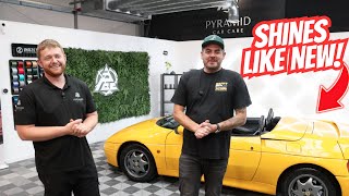PAINT POLISHING & DRY ICE CLEANING WITH PYRAMID CAR CARE: Lotus Detail
