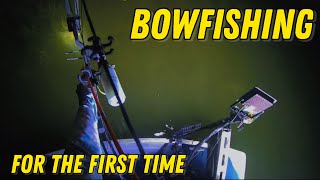 BOWFISHING FOR THE FIRST TIME | CROTON DAM POND