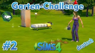 Sims 4 - Garten-Challenge - Rags-to-Riches #2 - Lisa pflanzt die ersten Pflanzen