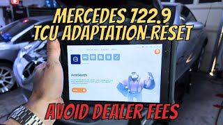 HOW TO Perform Mercedes 722.9 Conductor Plate Initialization with Thinkcar 689BT Scan Tool