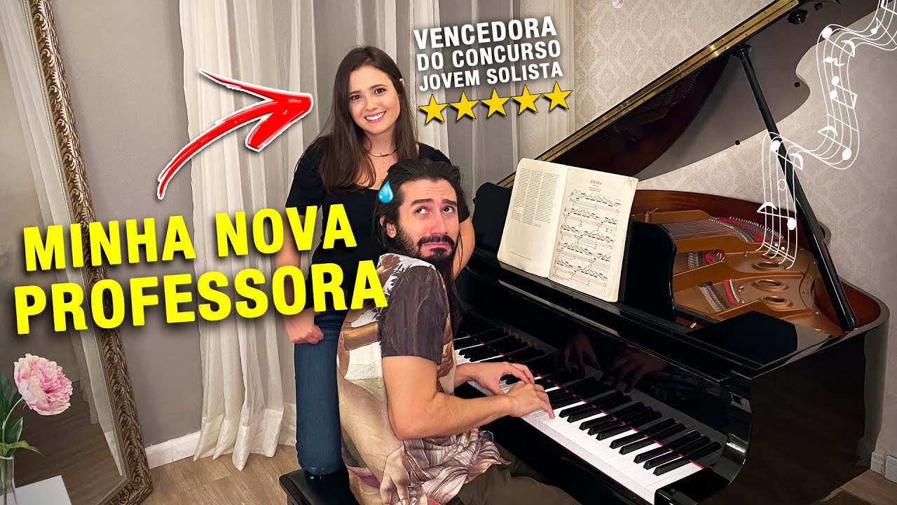 MINHA MILÉSIMA AULA DE PIANO ft. Talita Gondim - Franz Ventura