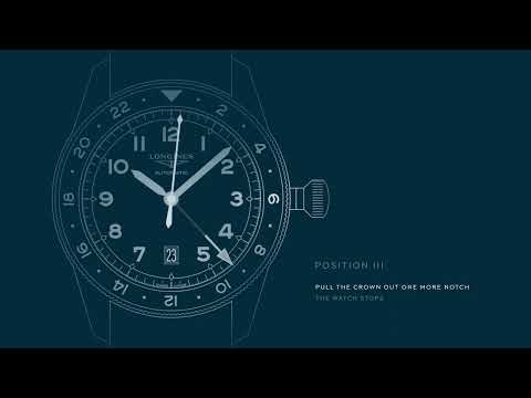 Longines User Guide - Instruction manual : Caliber L844 - GMT Settings