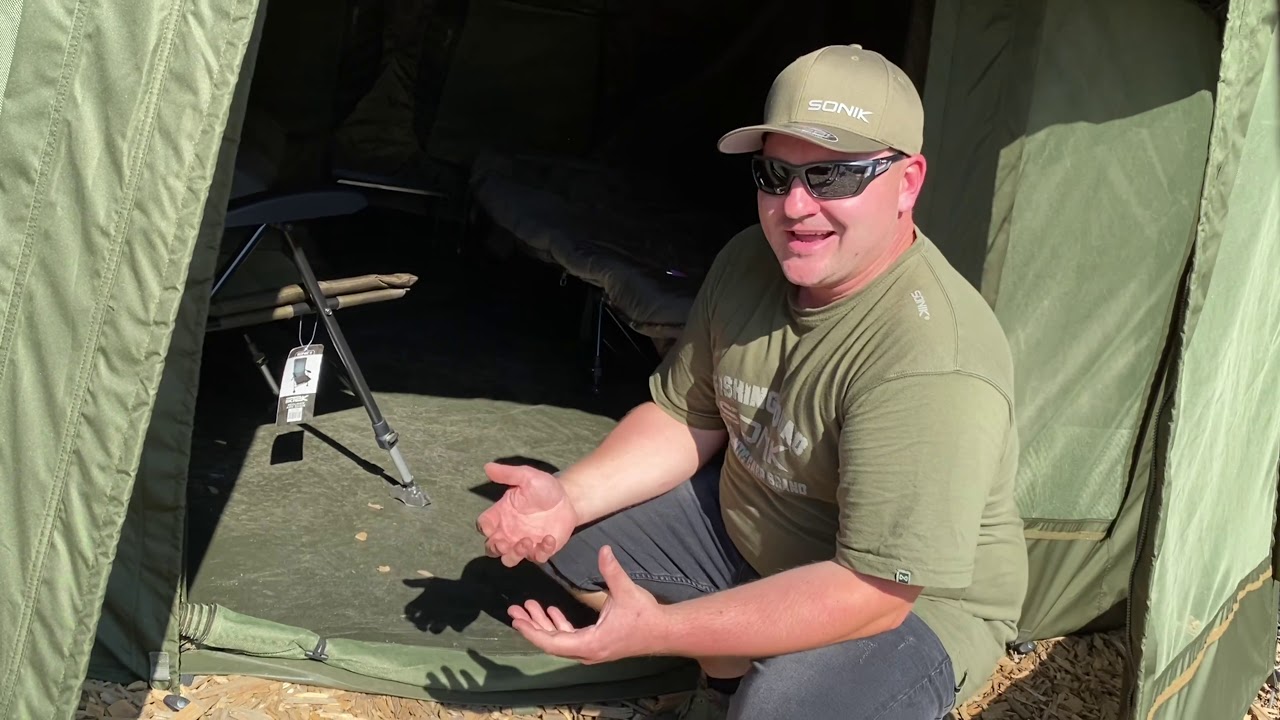 Watch video Coming Soon Sonik AXS Bivvy 2 Man Now Coming Soon Sonik AXS Bivvy 2 Man