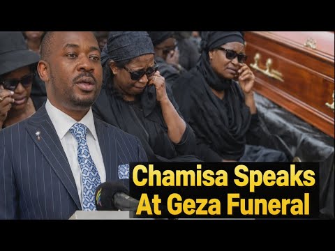 Chamisa Speaks At Geza Funeral