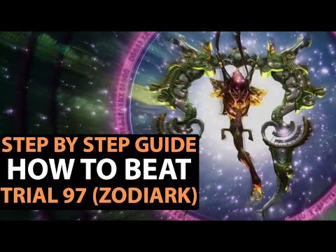 Final Fantasy 12 The Zodiac Age How To Kill ZODIARK (Trial Mode Stage 97) FULL STRATEGY!