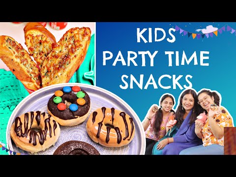 Party SNACKS Recipe | CHILDREN'S DAY KIDS SPECIAL | CookWithNisha